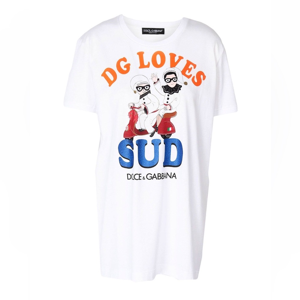 Dolce Gabbana white T-shirt , New With Tags , size 6